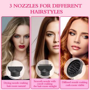 ไดร์เป่าผมมอเตอร์ไฟฟ้ากระแสตรง2000W AC ล้านไอออนลบออกแบบโลโก้แบบมืออาชีพสำหรับร้านเสริมสวยใช้ในบ้านพลังงานไฟฟ้า - Product Image 4