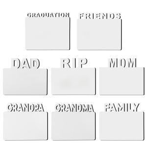 Sublimation Photo Frames Series MDF Heat Press Printable Sweet Photo <strong>Slates</strong> <strong>Blanks</strong> DIY for Desktop Souvenirs &amp; Home Decorations - Product Image 3
