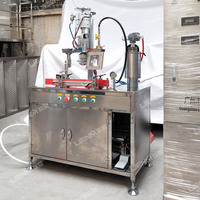 Máquina de Llenado de Aerosoles Semiautomática de Fábrica 3 en 1, Pistón de Plástico para Latas de Aluminio, Pintura en Aerosol, Neumática, Alta Productividad