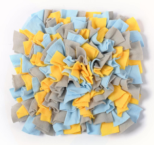 Tapis de reniflement interactif pour chiens, idéal pour l'entraînement et l'alimentation lente, petit tapis carré pour animaux de compagnie - Product Image 3