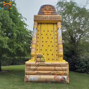 Parcours d'obstacles gonflable commercial unisexe avec toboggan, château en PVC, mur d'escalade et trampoline, capacité 300 kg, taille personnalisable, motif animal - Product Image 5