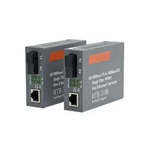 Convertitore di Media di prezzo attraente convertitore di Media in fibra di cina per esterni HTB-3100 con ic + chip una scatola una coppia
