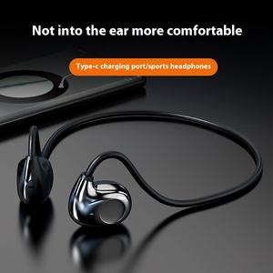 Novos Fones de Ouvido Esportivos de Condução Aérea JL com Suporte de Pescoço Bluetooth, Bateria de LED, Indolor, Empresarial, Compatível com Apple e Xiaomi - Product Image 2