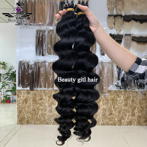 Usine Offre Spéciale produits de bonne qualité 100% cheveux humains péruviens loose wave épaisseur extrémités cheveux ruban ins extensions de cheveux - Product Image 4