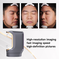 Scanner facial 3D UV LCD AI pour l'analyse de la pigmentation cutanée, appareil de diagnostic facial pour salon