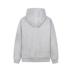 ผู้ผลิตจำหน่ายเสื้อฮู้ดดี้ผ้าฝ้ายแฟชั่นผู้ชายแบบสั่งทำ - รุ่นยอดนิยมใหม่ล่าสุด สไตล์คลาสสิก ทรงหลวม มีซิป สีพื้น สำหรับฤดูใบไม้ร่วง - Product Image 4