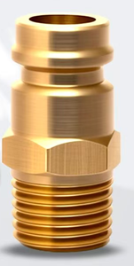 Conector Neumático Industrial de Acoplamiento Rápido - Rosca Macho G de 1/4\", 3/8\", 1/2\", Conector de Manguera de Alta Presión Liso Tipo Americano para Línea de Aire - Product Image 5