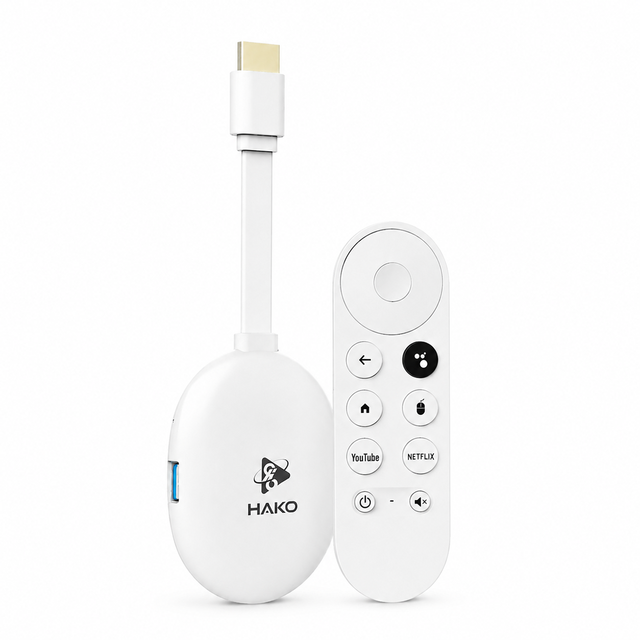 HAKO 3518D2 Android TV Stick RK3518 Quad Core 4K Media Player Dongle WiFi 6 BT 5.4 OEM ODM Factory Supplier