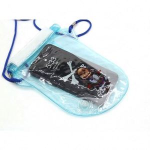 Étui étanche personnalisé en PVC pour téléphone portable avec cordon, vente en gros - Product Image 4