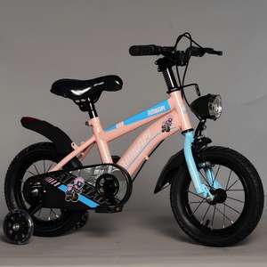 Новый оптовый детский горный велосипед 2026 года из высокоуглеродистой стали с фарами, высокое качество, низкая цена, Bicicletas - Product Image 2