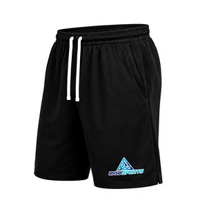 Mens Casual Breathable <b>Canvas</b> Athletic Shorts Elastic Drawstring Waist Front Side Pockets Gym Training Running Basketball - Product Image 2