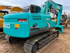 Pelle d'occasion Japon Kobelco SK140 Pelle sur chenilles Pelle pelleteuse Kobelco Excavatrice Kobelco de haute qualité - Product Image 3