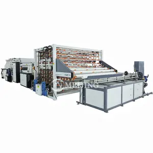 Full Automatic Small Toilet Paper Roll Making Machines Embossing Paper Tissue Production Line From Rewinding To Packing