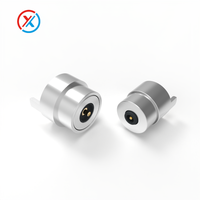 Connecteur magnétique Pogo Pin 2P 12V 1A Mâle Femelle Étanche DC Alimentation par Câble Magnétique Pogo Pin à Ressort