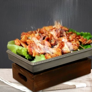Piedra de Cocina para Asar Tipo Lava en Oferta, con Estufa Portátil de Alcohol para Conjuntos de Utensilios de Cocina para Exteriores - Product Image 3