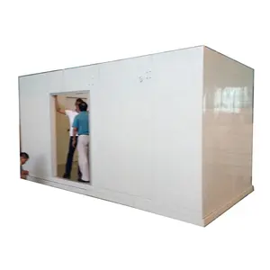 Easy Assemble Cold Storage Room With Cam Lock Modular PU Panels For Fruit Vegetable Meat Fish Walk-in Freezer