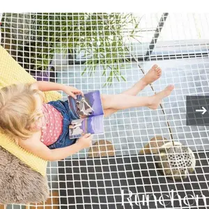 Durable garden fence net provide customization garden netting or safety net hammock Kids Playground