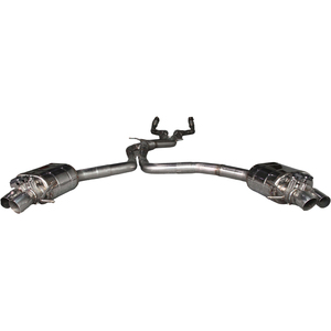 Sistema de <span class=keywords><strong>Escape</strong></span> Deportivo OEM Personalizado de Fábrica SS304 para <span class=keywords><strong>Audi</strong></span> RS4/<span class=keywords><strong>RS5</strong></span> B9/B9.5 2.9T con Silenciador Valvetronic - Product Image 1