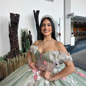 Vestido <span class=keywords><strong>de</strong></span> Noche Largo con Falda Amplia <span class=keywords><strong>de</strong></span> Malla <span class=keywords><strong>de</strong></span> Colores, Estilo Hada Mori, para Ceremonias, Conciertos y Eventos, para Adultos - Product Image 3