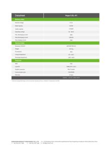 Batería Growatt Hope 5.5L-A1 de 6000 Ciclos, Batería de Litio LiFePO4 de 51.2V 100Ah 5.5kw - Product Image 6