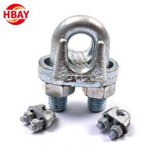 ANYUE más popular en 2025 Clip de cuerda de alambre de acero de aleación galvanizado para cuerda de alambre de sujeción - Product Image 3