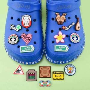 Breloques de chaussures mexicaines sabot Karol g Peso Pluma Charms accessoires de décoration de chaussures pour les cadeaux de fête de Noël - Product Image 5