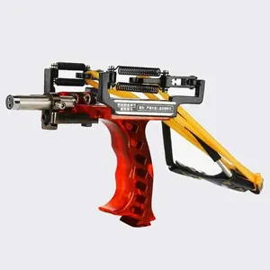 Slingshot de chasse puissant SYQT en métal avec ressort laser et sangle magnétique durable pour la chasse et le tir en plein air - Product Image 3