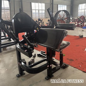 Ticari mukavemet eğitim plaka yüklü geri egzersiz oturmuş Triceps uzatma makinesi - Product Image 5