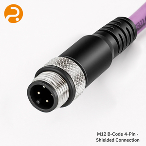 <span class=keywords><strong>สาย</strong></span>เคเบิล CANopen แบบกำหนดเอง M12 ตัวผู้-ตัวเมีย X2X Link PUR OFC สำหรับหุ่นยนต์พลังงานใหม่ โดรน และอุปกรณ์อัตโนมัติ - Product Image 5