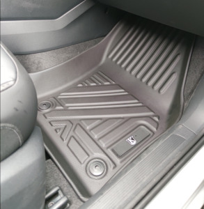 Alfombrillas de TPE 3D duraderas de lujo para todo tipo de clima, revestimiento de carga trasera para VW 2018-2023 - Product Image 3