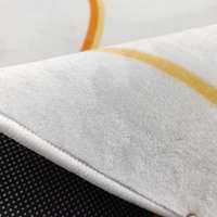 Ensemble de 2 Tapis de Prière Portable avec Cœur, Tapis de Prière pour Couple Personnalisable, Dot Islamique pour Couples Musulmans, Tapis de Prière Janamaz