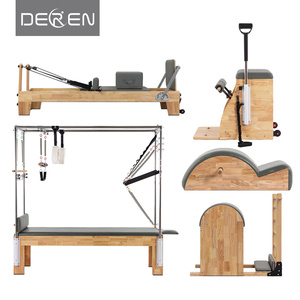 <span class=keywords><strong>Máquina</strong></span> de <span class=keywords><strong>Pilates</strong></span> <span class=keywords><strong>Reformer</strong></span> Comercial de Madera de Nogal para Uso en Estudio, Equipo Profesional de <span class=keywords><strong>Pilates</strong></span>, Logotipo Personalizado, Fabricante OEM - Product Image 6