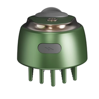 Appareil de massage électrique personnalisé pour le cuir chevelu et applicateur d'huile capillaire Appareil de massage intelligent pour le cuir chevelu avec distributeur Brosse de massage pour la pousse des cheveux