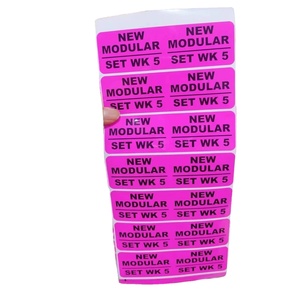 Customsized Neon nhãn huỳnh quang sticker cho Đảng và biểu tượng cảnh báo - Product Image 2