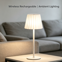 Lampe de table LED rétro pour café, ambiance chaleureuse, avec commande tactile et chargement USB - Style bar