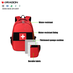 Mochila <span class=keywords><strong>de</strong></span> primeros auxilios Bolsa <span class=keywords><strong>de</strong></span> <span class=keywords><strong>Medicina</strong></span> <span class=keywords><strong>de</strong></span> rescate Bolsa <span class=keywords><strong>de</strong></span> trauma <span class=keywords><strong>de</strong></span> primeros auxilios vacía Kit médico Camping al aire libre Senderismo Mochila al por mayor - Product Image 6