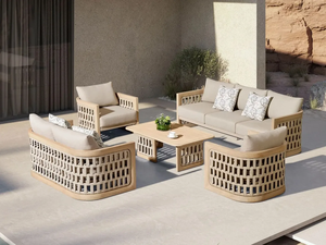 Ensemble canapé <span class=keywords><strong>de</strong></span> patio moderne <span class=keywords><strong>haut</strong></span> <span class=keywords><strong>de</strong></span> <span class=keywords><strong>gamme</strong></span> <span class=keywords><strong>de</strong></span> luxe en bois <span class=keywords><strong>de</strong></span> teck massif <span class=keywords><strong>Mobilier</strong></span> d'extérieur <span class=keywords><strong>haut</strong></span> <span class=keywords><strong>de</strong></span> <span class=keywords><strong>gamme</strong></span> pour hôtels, villas, jardin, salon Sectionnel - Product Image 2