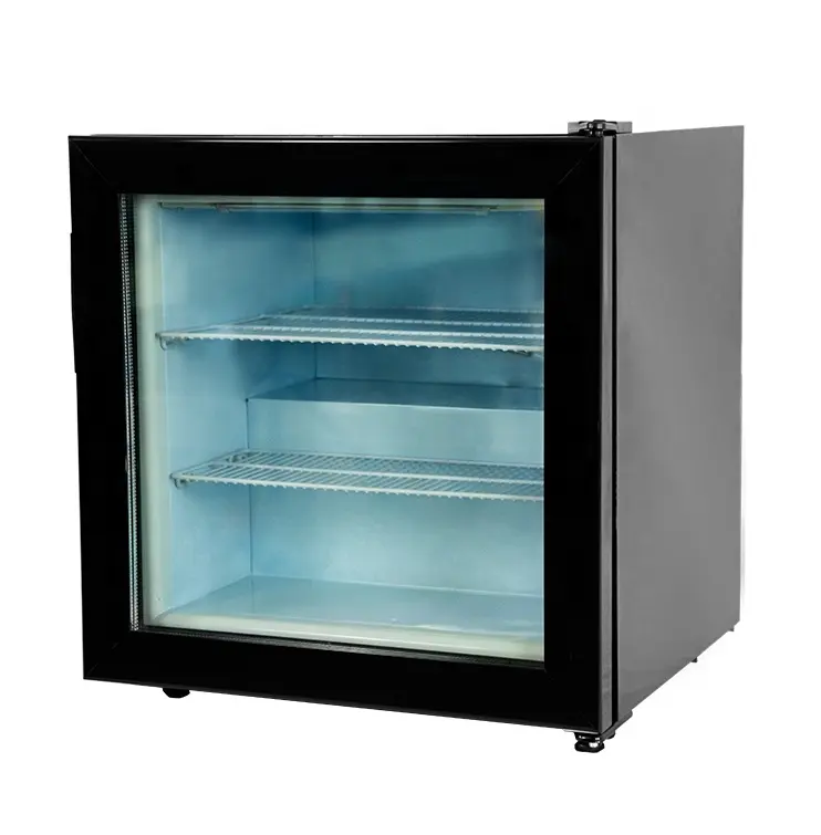 -25C mini freezer com exibição de freezer mini bar freezer de bancada