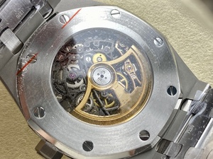Reloj Mecánico de Buceo de Lujo, Super Calidad, Resistente al Agua, 41mm, Fábrica THB, Movimiento 3132, 15407, Audemars Skeleton - Product Image 5