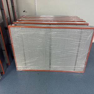 Bộ lọc <span class=keywords><strong>HEPA</strong></span> 24x24x12 "với Bộ tách nhôm hoặc bộ Tách GiấY sâu xếp li Bộ lọc không khí công nghiệp chống ẩm cao - Product Image 6