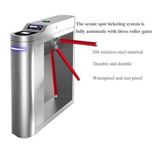 Carte de crédit accès gym contrôle électrique rouleau amortisseur hydraulique double mouvement trépied tourniquet prix usagé - Product Image 2