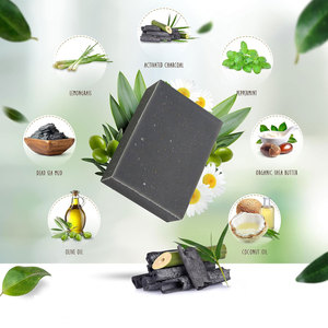 Savon naturel personnalisé nettoyant en profondeur exfoliant rafraîchissant barre de savon à base de plantes pour hommes savon fait main pour le bain et le lavage des mains - Product Image 6