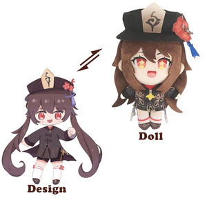 Figuras anime peluche bambole per bambini giocattoli 2024 nuovi arrivi <span class=keywords><strong>genshin</strong></span> <span class=keywords><strong>impact</strong></span> bambole di peluche in piedi e sedute - Product Image 4