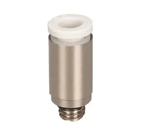 Mini Air Tube Joint Kjs Series Threaded Copper Quick Insert Joint