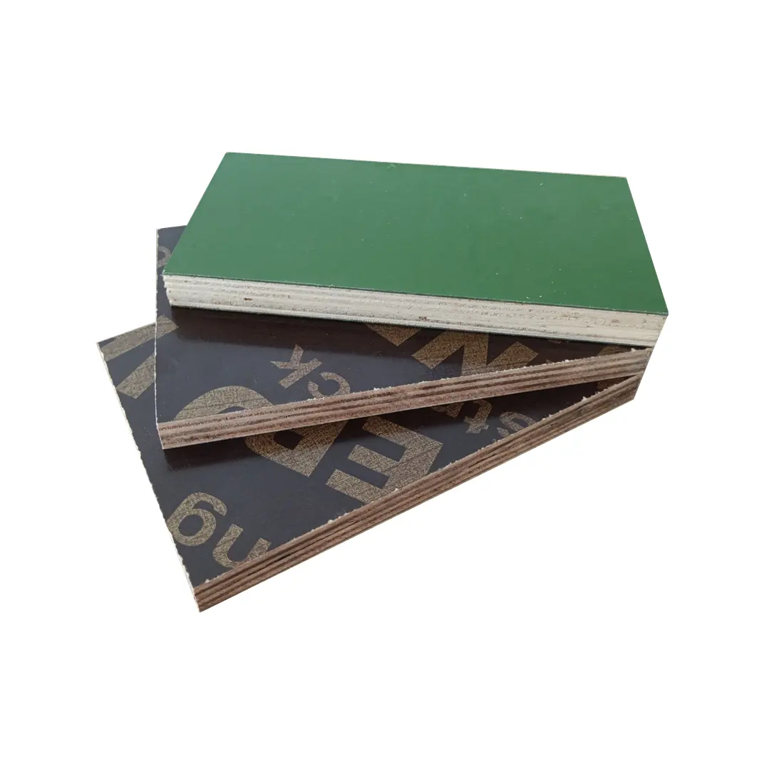 18mm Recycled Green/brown/black Film Faced Plywood For Construction