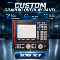 Anti-interference Locomotive Membrane Control Panel High Temperature Resistant PET Keypad Waterproof Durable Eco-friendly Resin