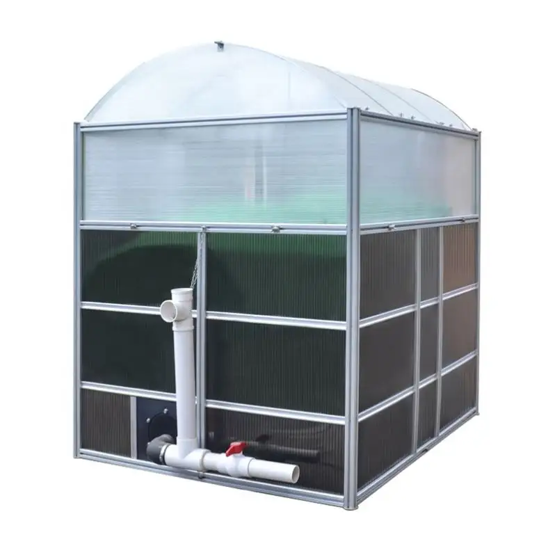 Biogas Impianto di Biogas Generatore ad Alta efficienza 10kva Generatore di Biogas Spazzatura Generatore Centrale Elettrica Set