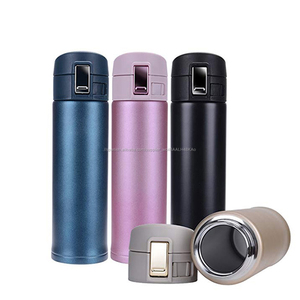 Venta al por mayor de doble pared de aislamiento taza con tapa de silicona ecológico taza de café de acero inoxidable - Product Image 5