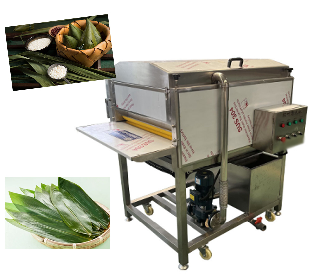 Промышленный производитель Zongzi с системой упаковки листьев, Автоматическая производственная линия Zongzi