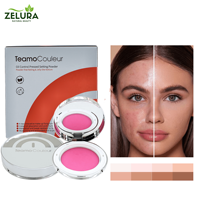 Poudre fixante en gelée minérale waterproof sans poudre, contrôle du sébum, longue tenue, fini mat, estompe les pores, marque privée